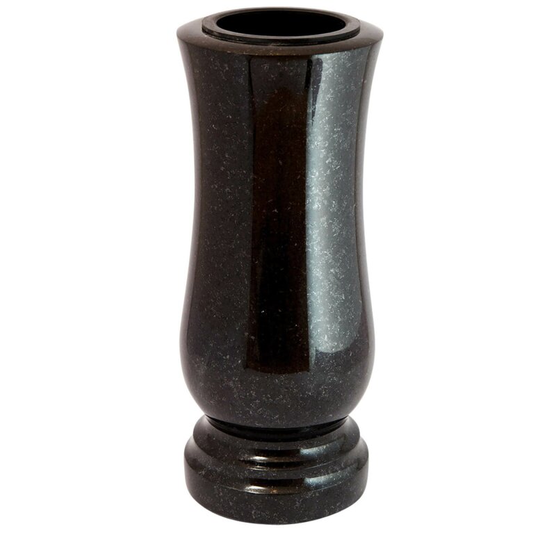 Wunderschöne Grabvase im massiven Design aus Granit, 99,90 €