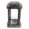 Hochwertige Grablampe Monument aus echtem Granit Orion (dunkel) H&ouml;he 25,5 cm / Breite 14,5 cm / L&auml;nge 14,5 cm